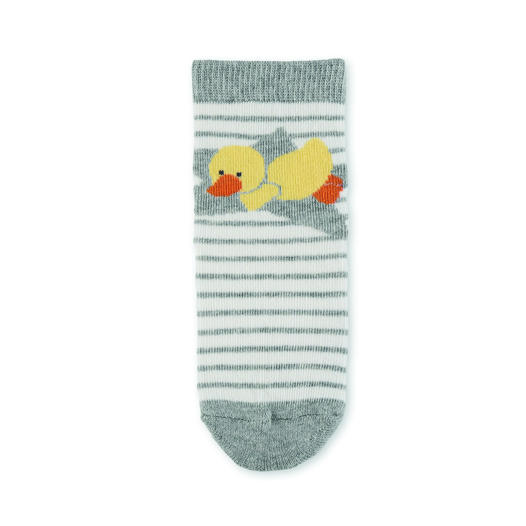 Sterntaler ponožky ABS protiskluzové chodidlo AIR kačátko Eddík krémové 8151963