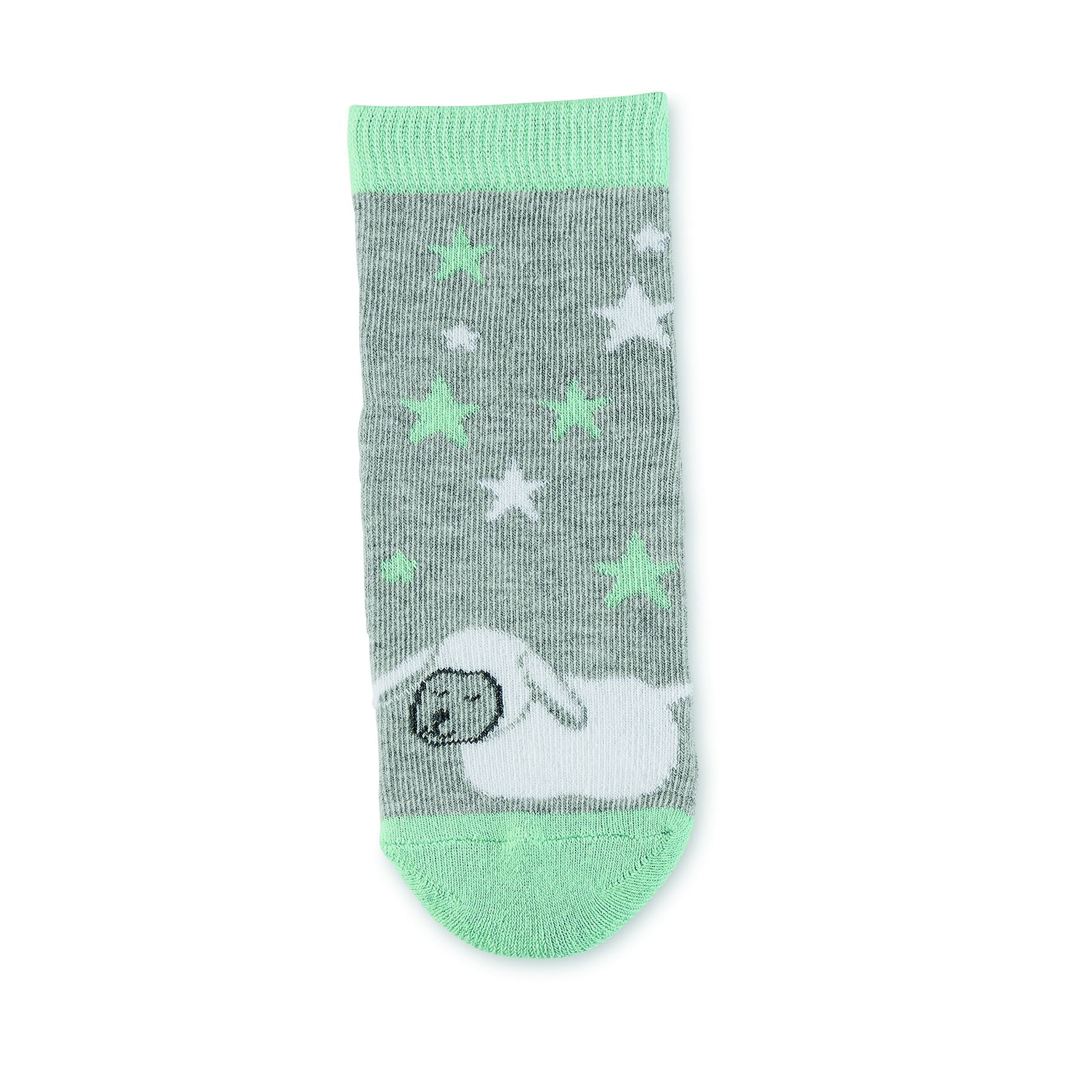 Sterntaler ponožky ABS protiskluzové chodidlo AIR ovečka Stanley, šedé 8151968