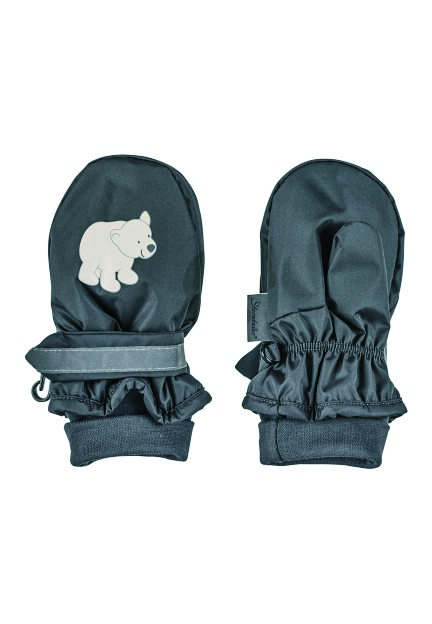 Sterntaler rukavičky palčáky šusťák školka méďa šedé 4302140