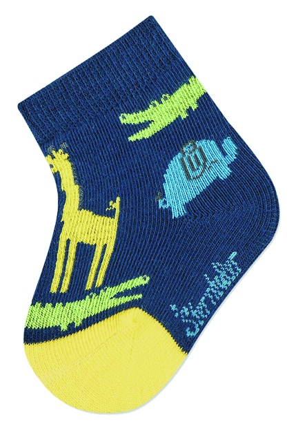 Sterntaler kojenecké ponožky chlapecké 3 páry modré safari 8312220