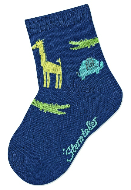 Sterntaler ponožky chlapecké 3 páry tmavě modré, SAFARI 8322220