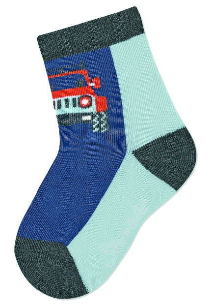 Sterntaler ponožky chlapecké 3 páry tmavě modré, džíp, krokodýl 8322221