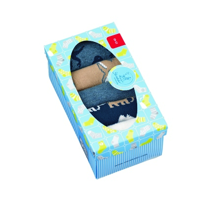 Sterntaler ponožky 5 párů chlapecké modré, mamuti 8422140