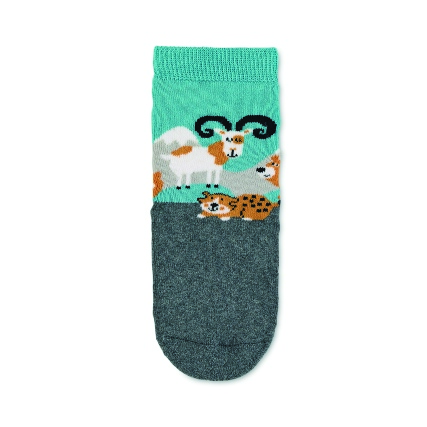 Sterntaler ponožky ABS protiskluzové chodidlo SOFT, kamzík,šedé 8142102