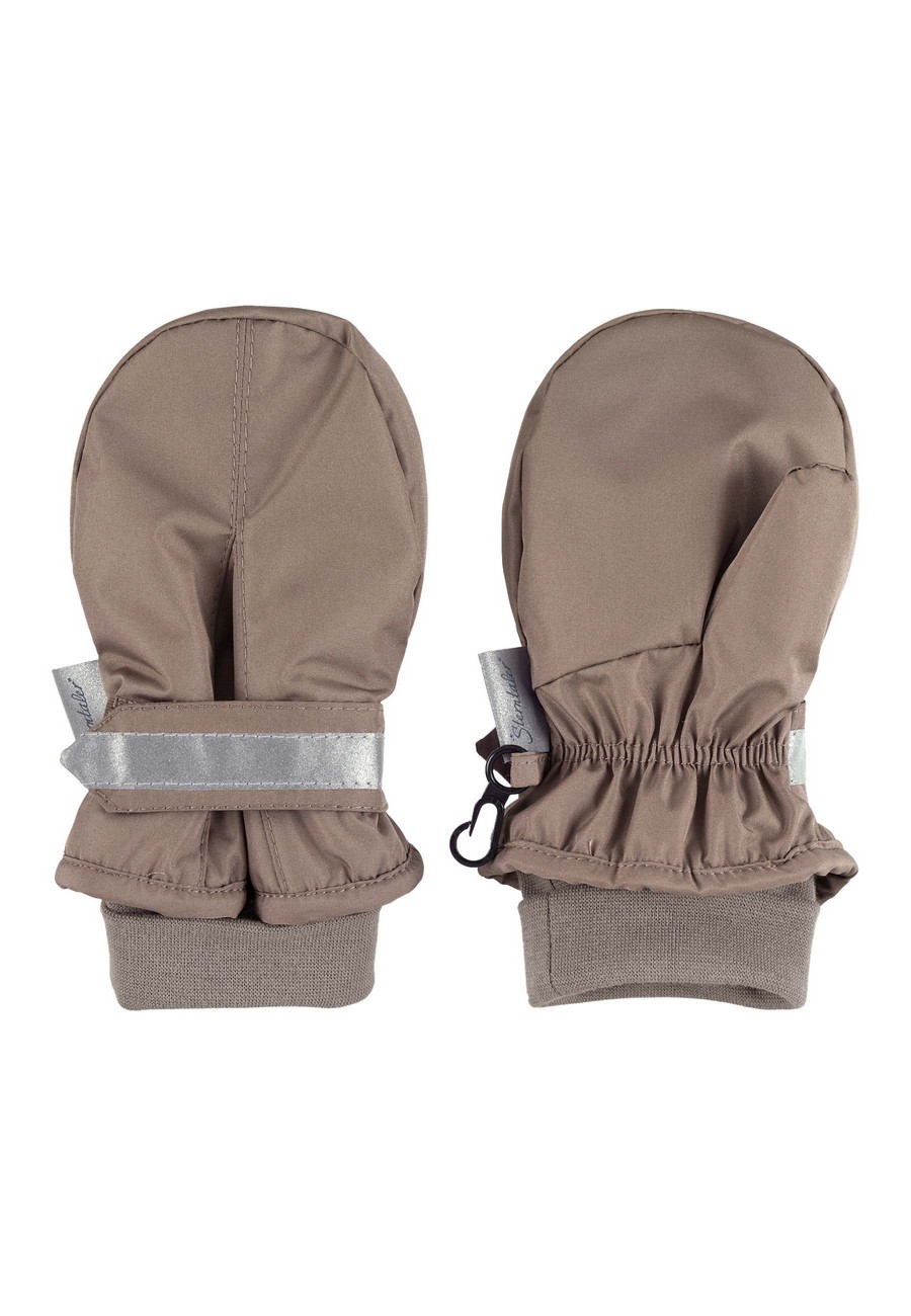Sterntaler rukavičky palčáky šusťák školka hnědé 4301540