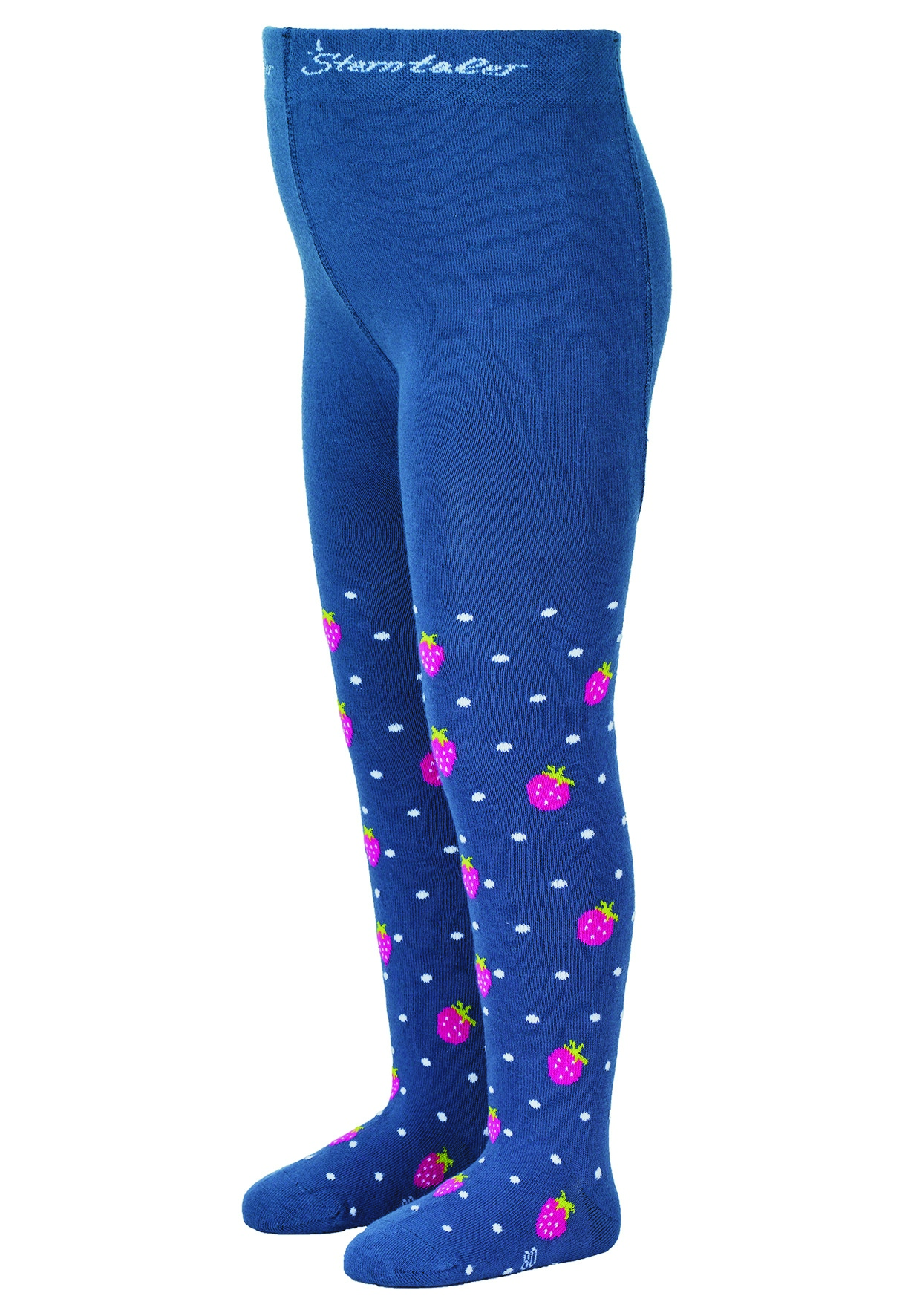 Sterntaler punčocháče s obrázky modré, jahůdky 8602101