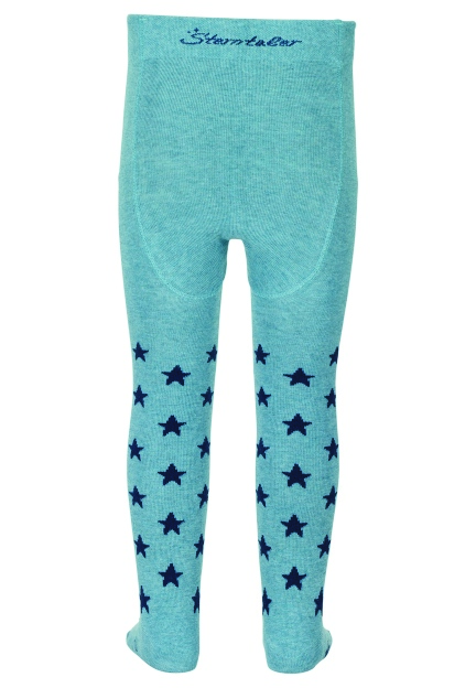 Sterntaler punčocháče s obrázky tyrkysové, hvězdičky 8702101