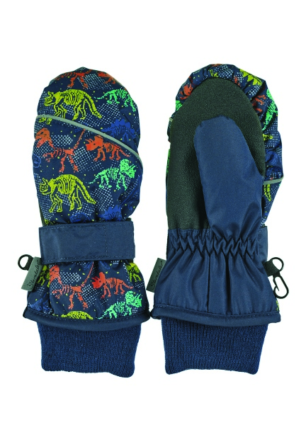 Sterntaler rukavice palčáky šusťák Thinsulate dinosauři modré 4322100