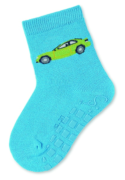 Sterntaler ponožky protiskluzové ABS chlapecké 2 páry zelené, hasiči 8002220