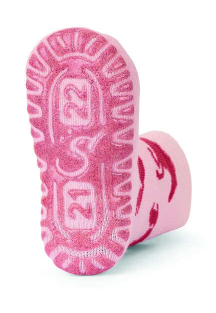 Sterntaler ponožky ABS protiskluzové chodidlo SUN růžové, koně 8022210