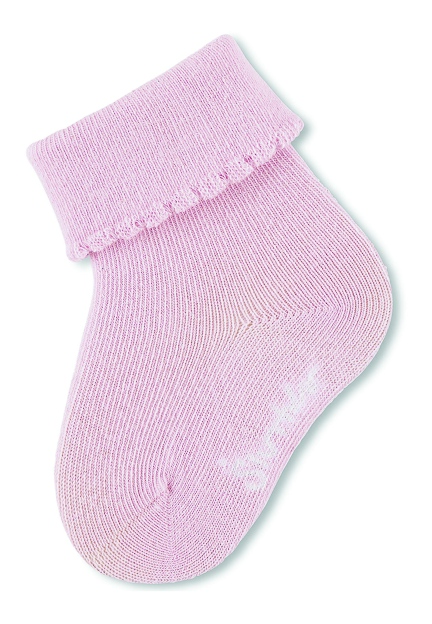 Sterntaler kojenecké ponožky s manžetou dívčí 3 páry jahůdka, motýli bílé 8312253