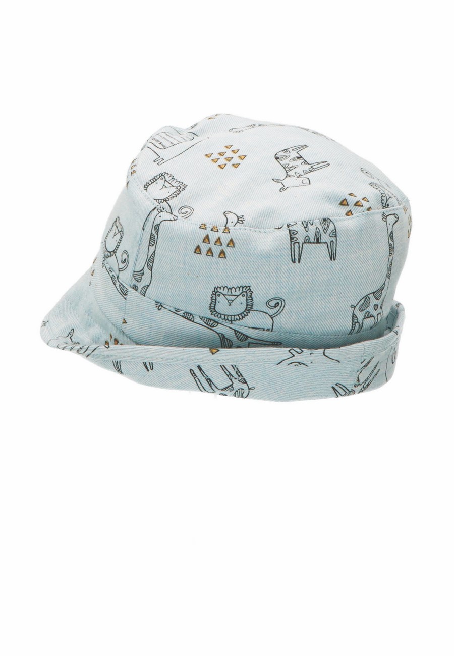 Sterntaler klobouček UNI modrošedý UV 50+ SAFARI  1612250
