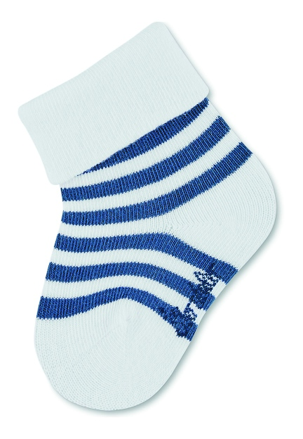 Sterntaler kojenecké ponožky s manžetou chlapecké 3 páry šedé plachetnice, žralok 8312251