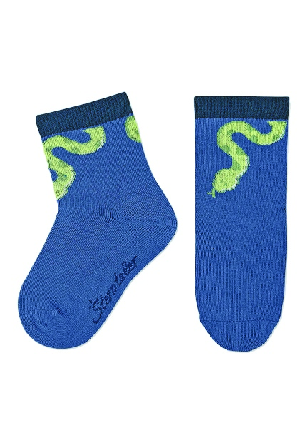 Sterntaler ponožky chlapecké 3 páry tmavě modré, SAFARI 8322220