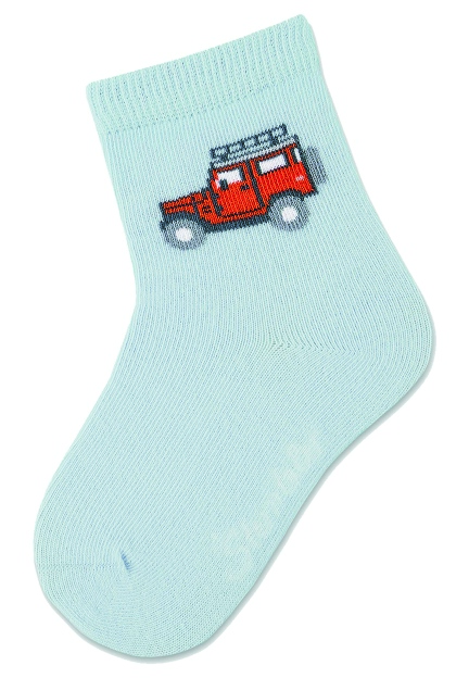 Sterntaler ponožky chlapecké 3 páry tmavě modré, džíp, krokodýl 8322221