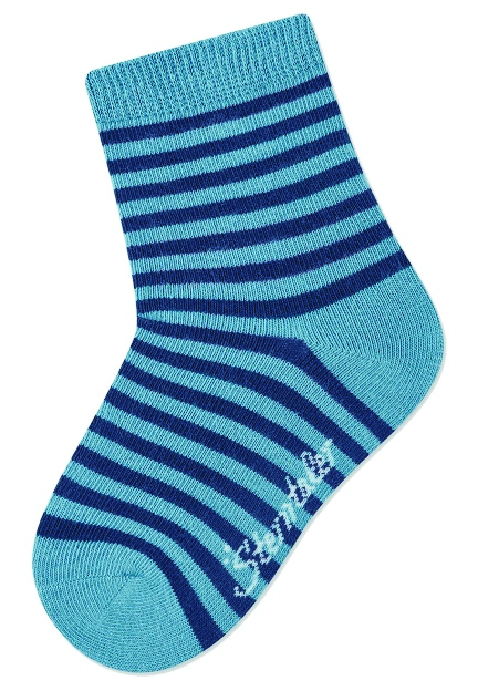 Sterntaler ponožky chlapecké 3 páry modré, žraloci 8322223