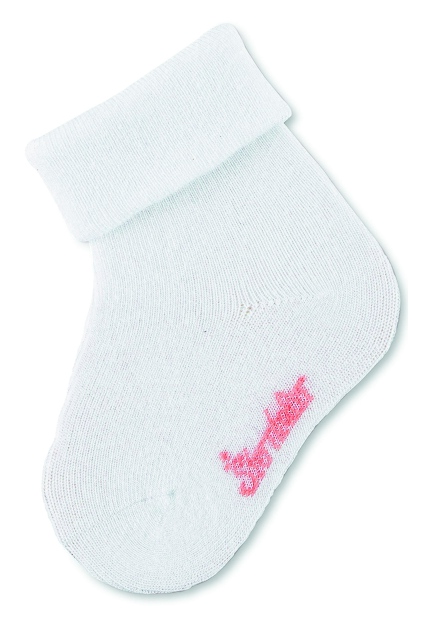 Sterntaler kojenecké, bambusové ponožky s manžetou dívčí 3 páry růžové, bílé, zelené 8502200