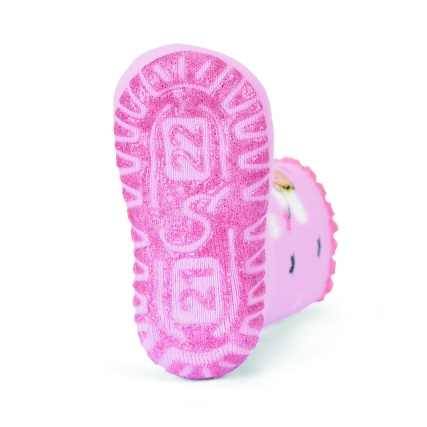 Sterntaler ponožky ABS protiskluzové chodidlo SOFT proužky, víla, růžové 8142106