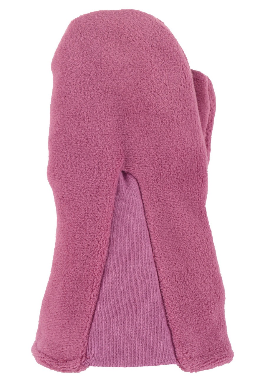 Sterntaler Rukavičky kojenecké PURE fleece suchý zip pastelově růžové 4301430