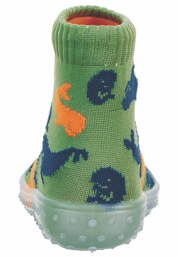 Sterntaler barefoot ponožkoboty dětské khaki 8362102