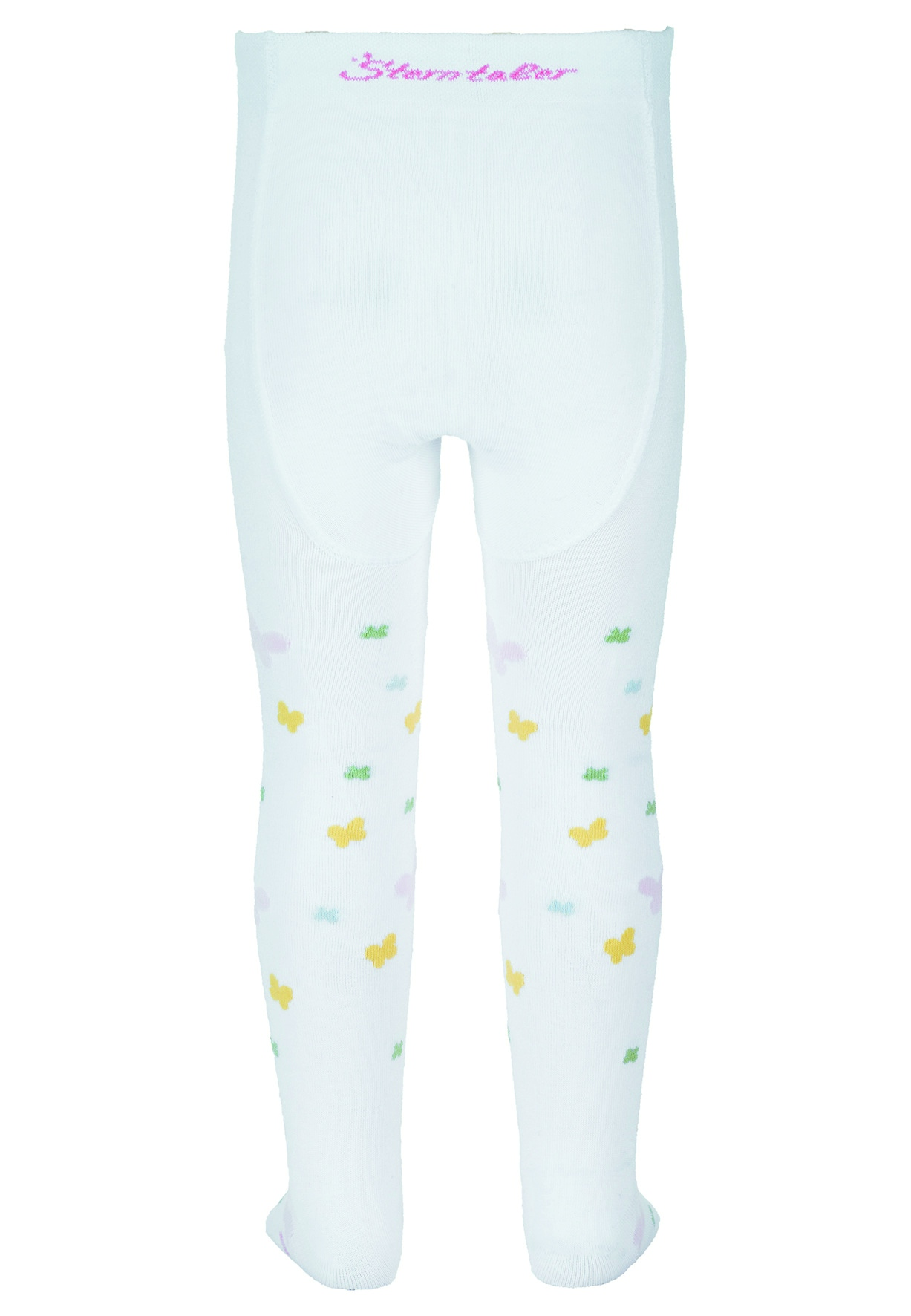 Sterntaler punčocháče s obrázky bílé, motýlci 8602100