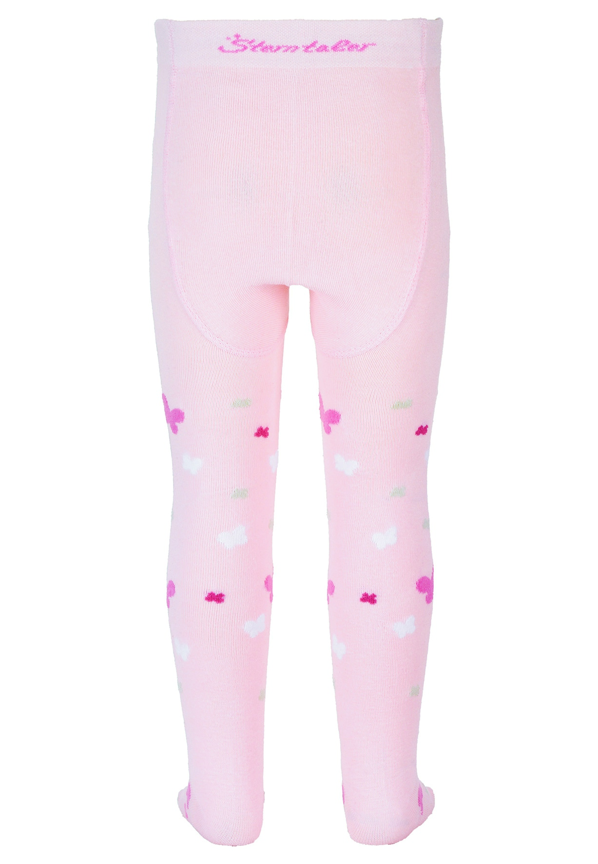 Sterntaler punčocháče s obrázky růžové, motýlci 8602100