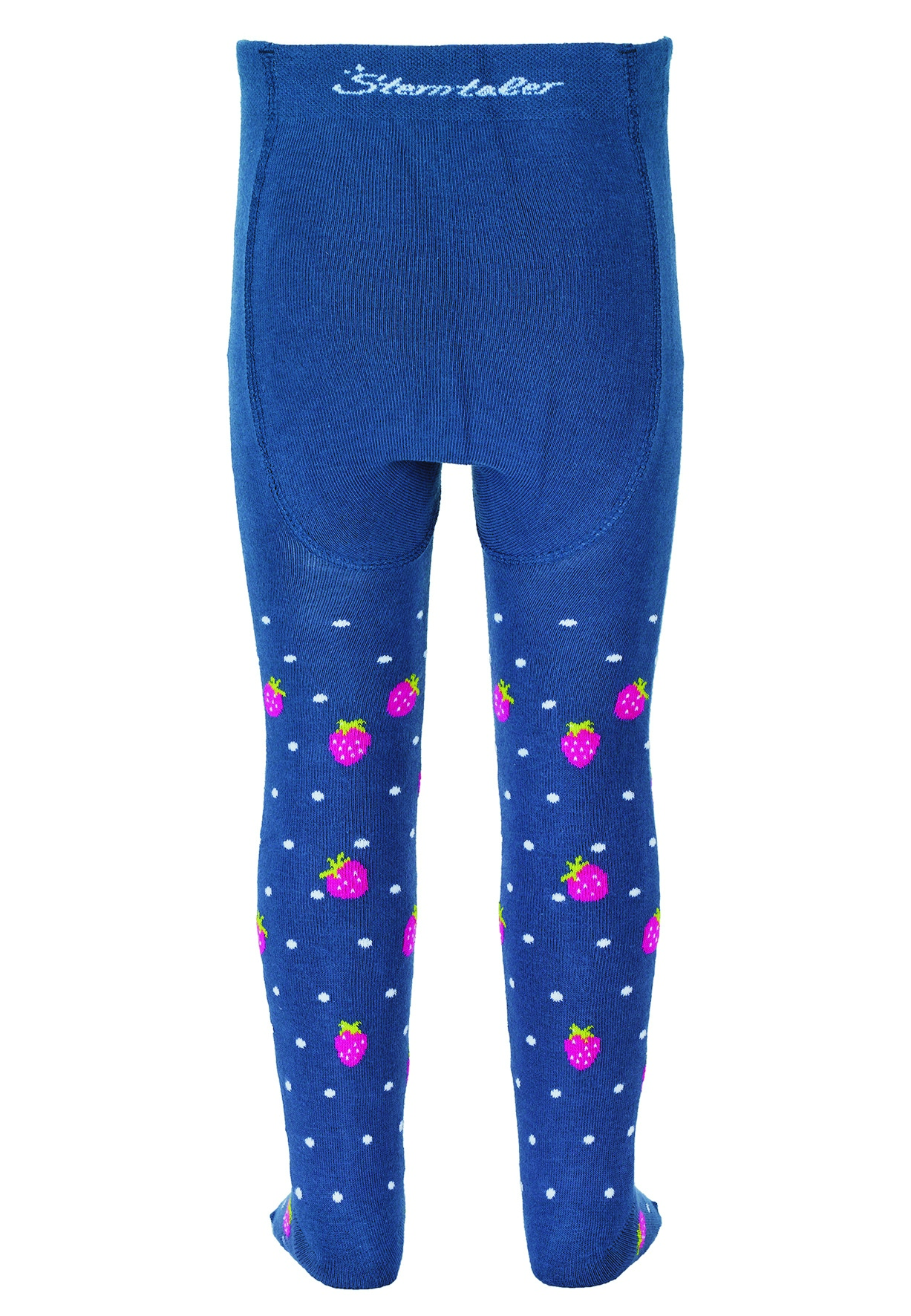 Sterntaler punčocháče s obrázky modré, jahůdky 8602101