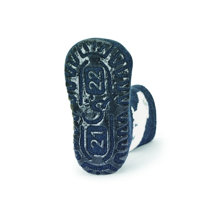 Sterntaler ponožky ABS protiskluzové chodidlo AIR, 2 páry tmavě modré, lední medvěd 8132120