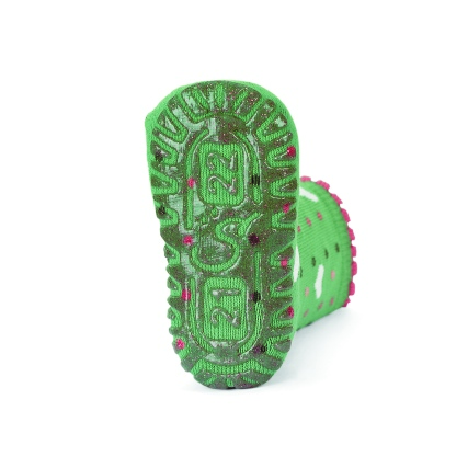 Sterntaler ponožky ABS protiskluzové chodidlo AIR, 2 páry tmavě růžové, víly 8132126