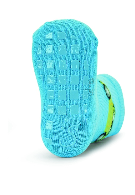 Sterntaler ponožky protiskluzové ABS chlapecké 2 páry zelené, hasiči 8002220