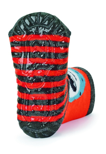 Sterntaler ponožky ABS protiskluzové chodidlo SUN šedé, žralok 8022204