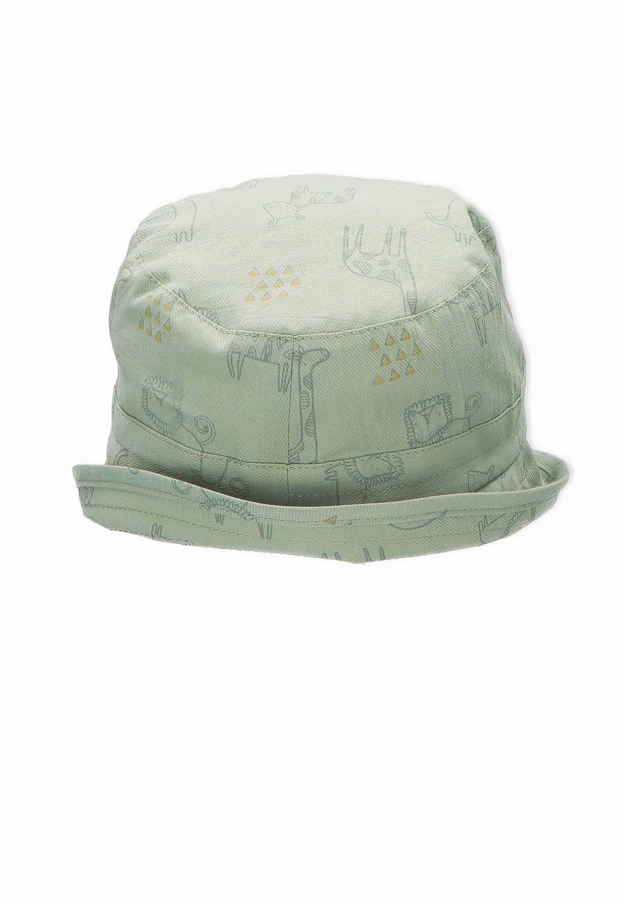 Sterntaler klobouček UNI bio bavlna UV 15+ SAFARI zelený 1512250