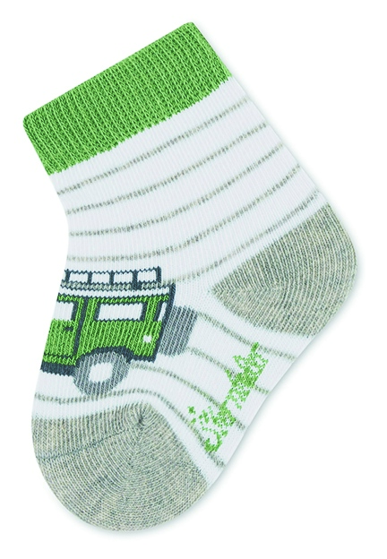 Sterntaler kojenecké ponožky chlapecké 3 páry šedé safari 8312220