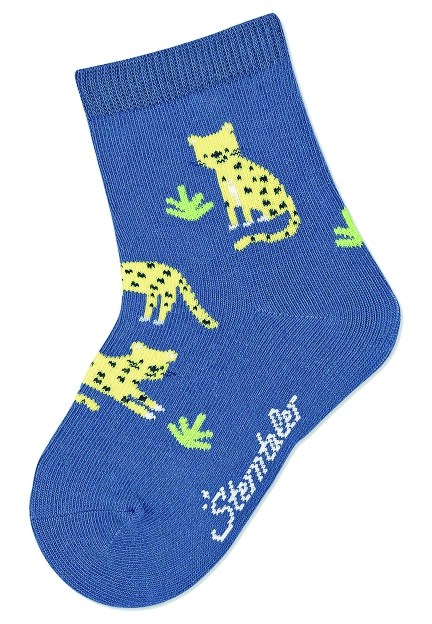 Sterntaler ponožky chlapecké 3 páry tmavě modré, SAFARI 8322220