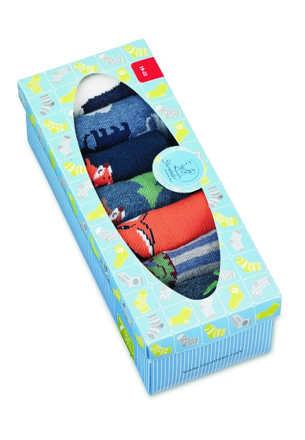 Sterntaler ponožky 7 párů chlapecké tmavě modré, mamuti 8422150