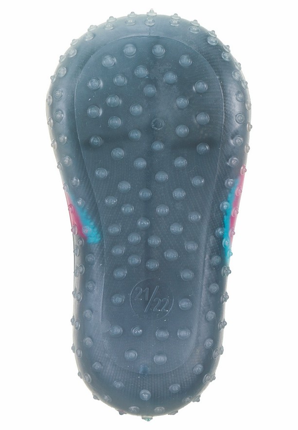 Sterntaler barefoot ponožkoboty dětské modré, meloun 8362103