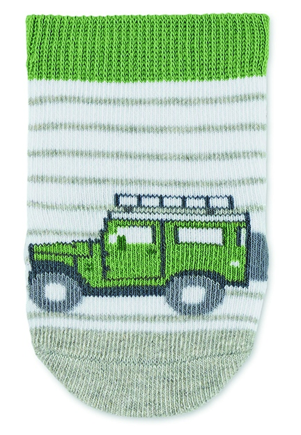 Sterntaler kojenecké ponožky chlapecké 3 páry šedé safari 8312220