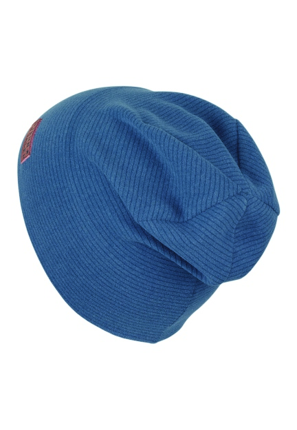 Sterntaler čepice uni spadlá, jemný proužek, modrá 4522100