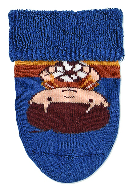 Sterntaler Ponožky kojenecké, 3 páry, froté, manžetka, tmavě modré, fotbalista, míč, auto 8302220