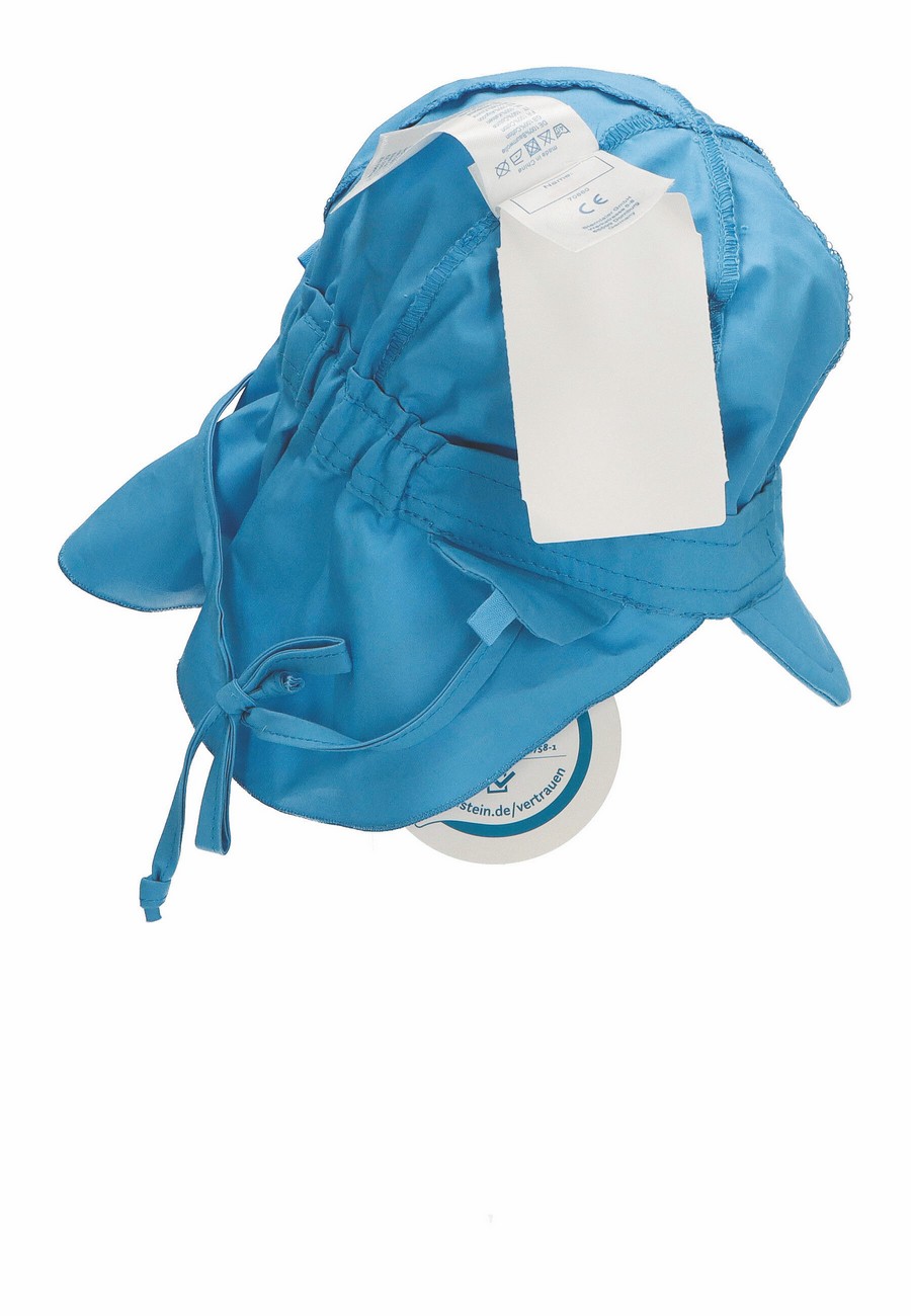 Sterntaler Čepice PURE kšilt, plachetka, zavazovací, UV 50+, modrá 1511410
