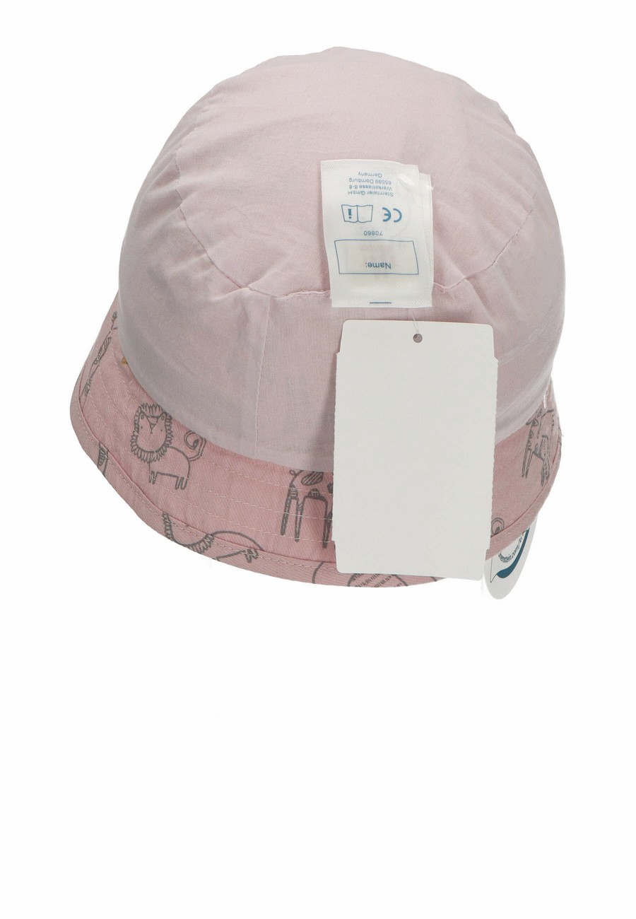 Sterntaler klobouček dívčí bio bavlna UV 15+ SAFARI růžový 1512250