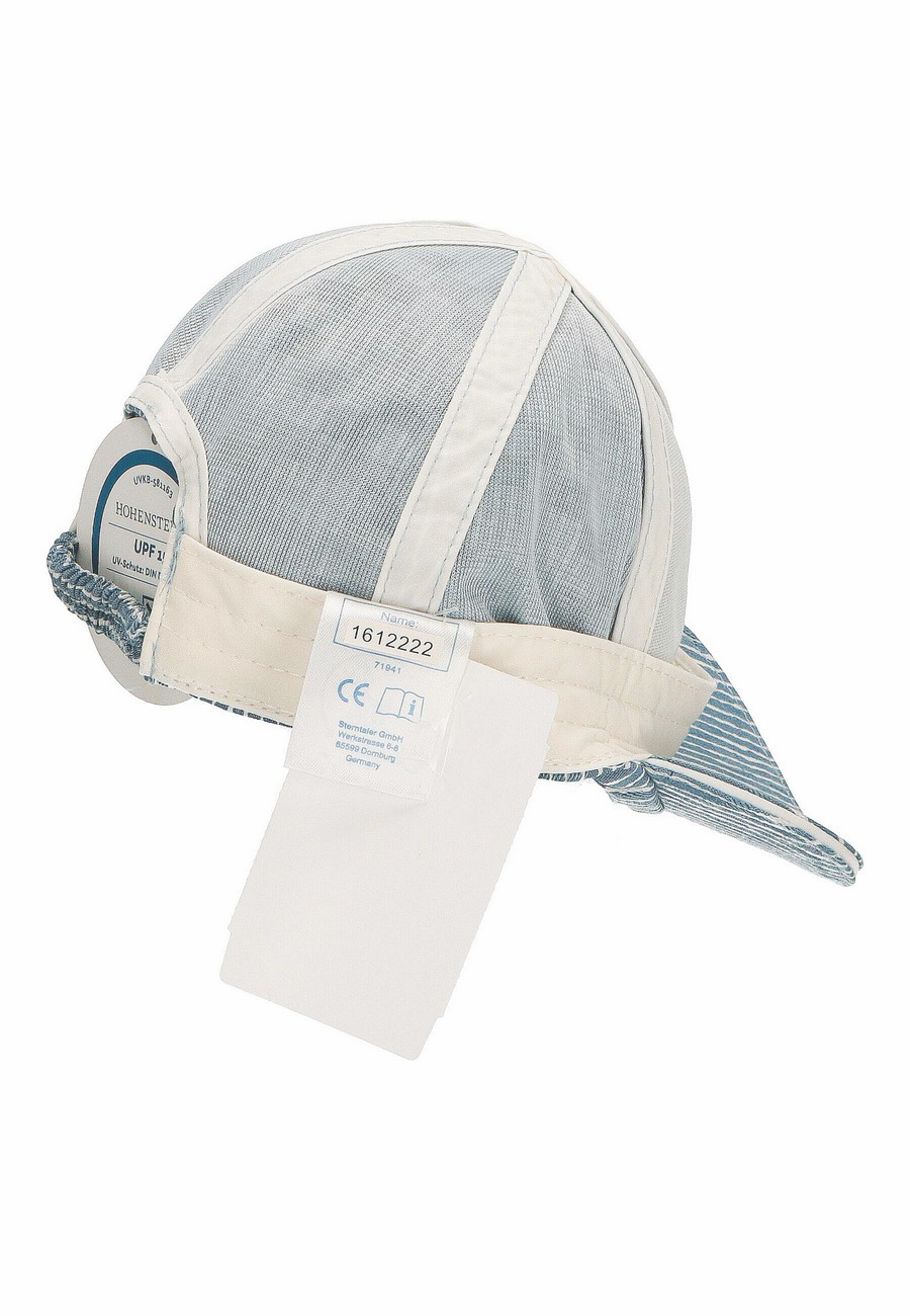 Sterntaler kšiltovka UV 15+ modrá, proužky 1612222