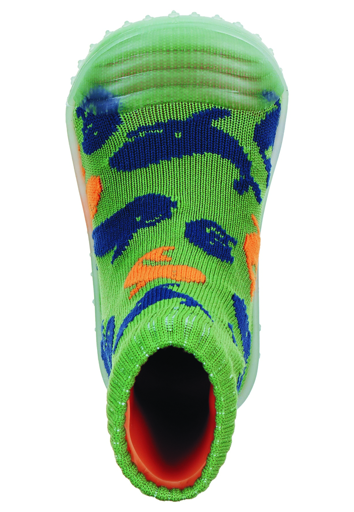 Sterntaler barefoot ponožkoboty dětské khaki 8362102