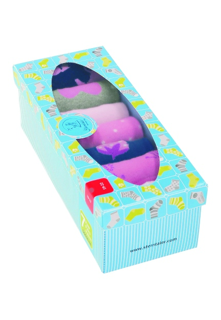 Sterntaler ponožky dívčí 7 párů s obrázky 8322253