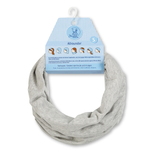 Sterntaler magický šátek Basic jerzey, světle šedý 4001675                         