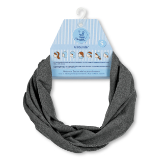 Sterntaler magický šátek Basic jerzey, tmavě šedý 4001675                         