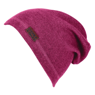 Sterntaler čepice uni spadlá, vínová 4522002