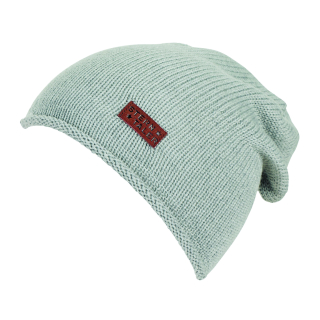 Sterntaler čepice uni, pletená, spadlá, šedá s merino vlnou 4722050