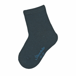 Sterntaler Ponožky PURE, tmavě modré, 1 pár 8501400