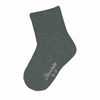 Sterntaler Ponožky PURE, tmavě šedé, 1 pár 8501400